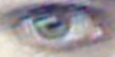 Sí, este es mi ojo (posta) - sólo que ahora está un 99% más colorado que en esta foto